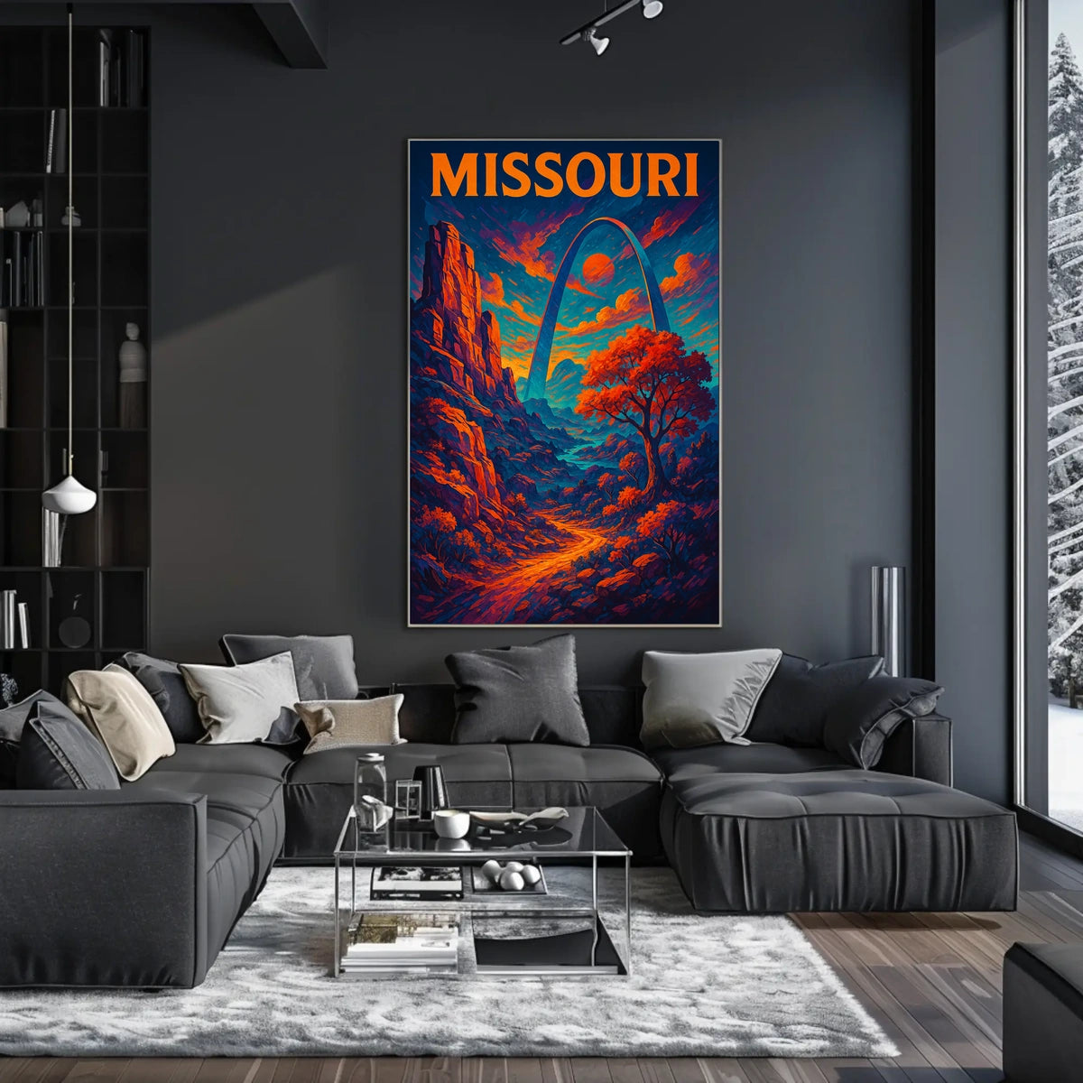 Missouri Landscape Poster