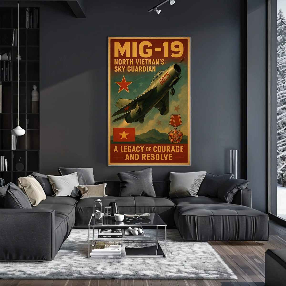 MiG-19 North Vietnams Sky Guardian Poster