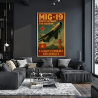 MiG-19 North Vietnams Sky Guardian Poster