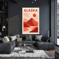 Alaska A Scenic Tribute Poster