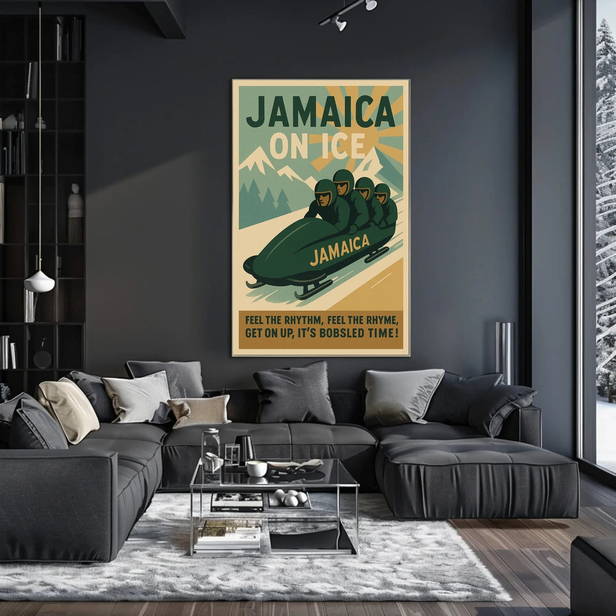 Jamaica on Ice Poster
