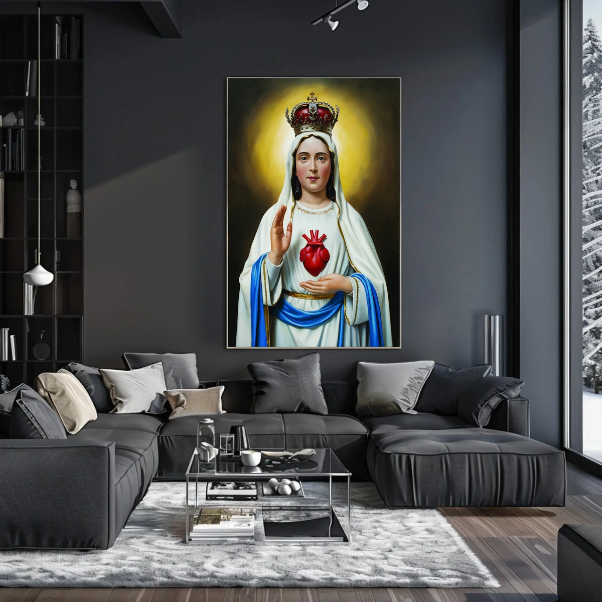 Sacred Heart of Mary Poster