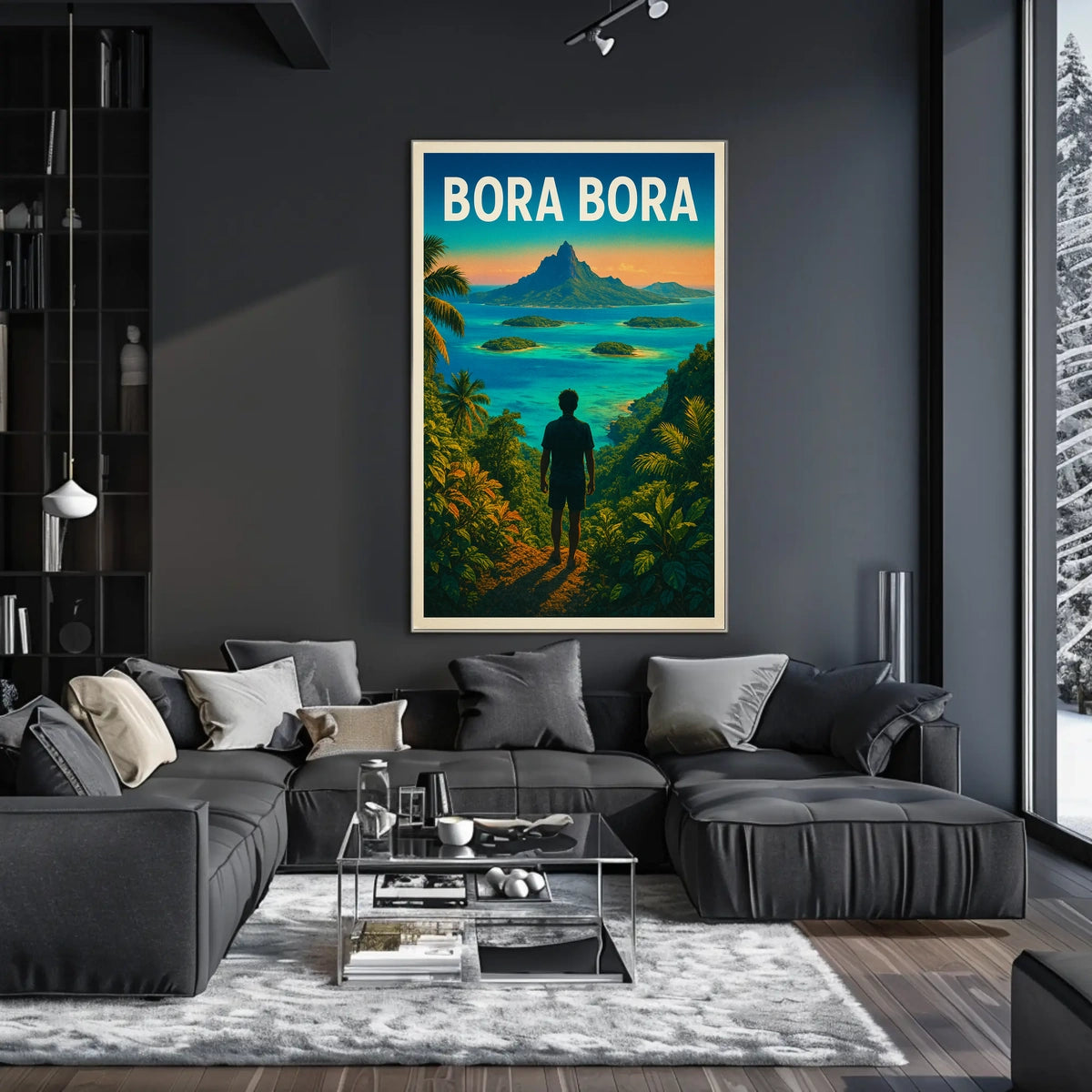 Escape To Bora Bora Poster