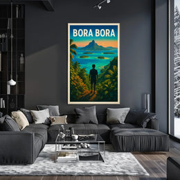 Escape To Bora Bora Poster