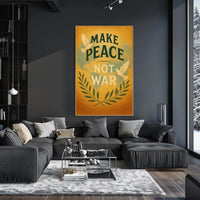 Make Peace, Not War Poster