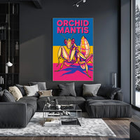 Orchid Mantis Poster