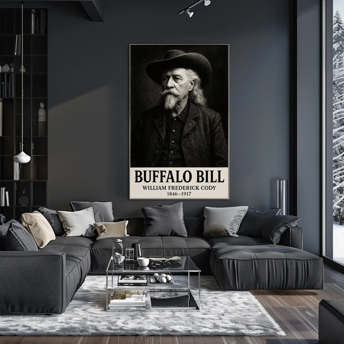 Buffalo Bill Art Print: Historical or Presidential Poster