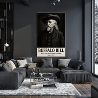 Buffalo Bill Art Print: Historical or Presidential Poster