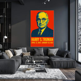 Harry S. Truman Presidential Term Poster