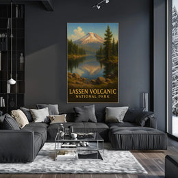 Lassen Volcanic National Park Poster