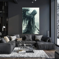 Ethereal Guardian: Dark Fantasy and Mythology Poster PosterGoat