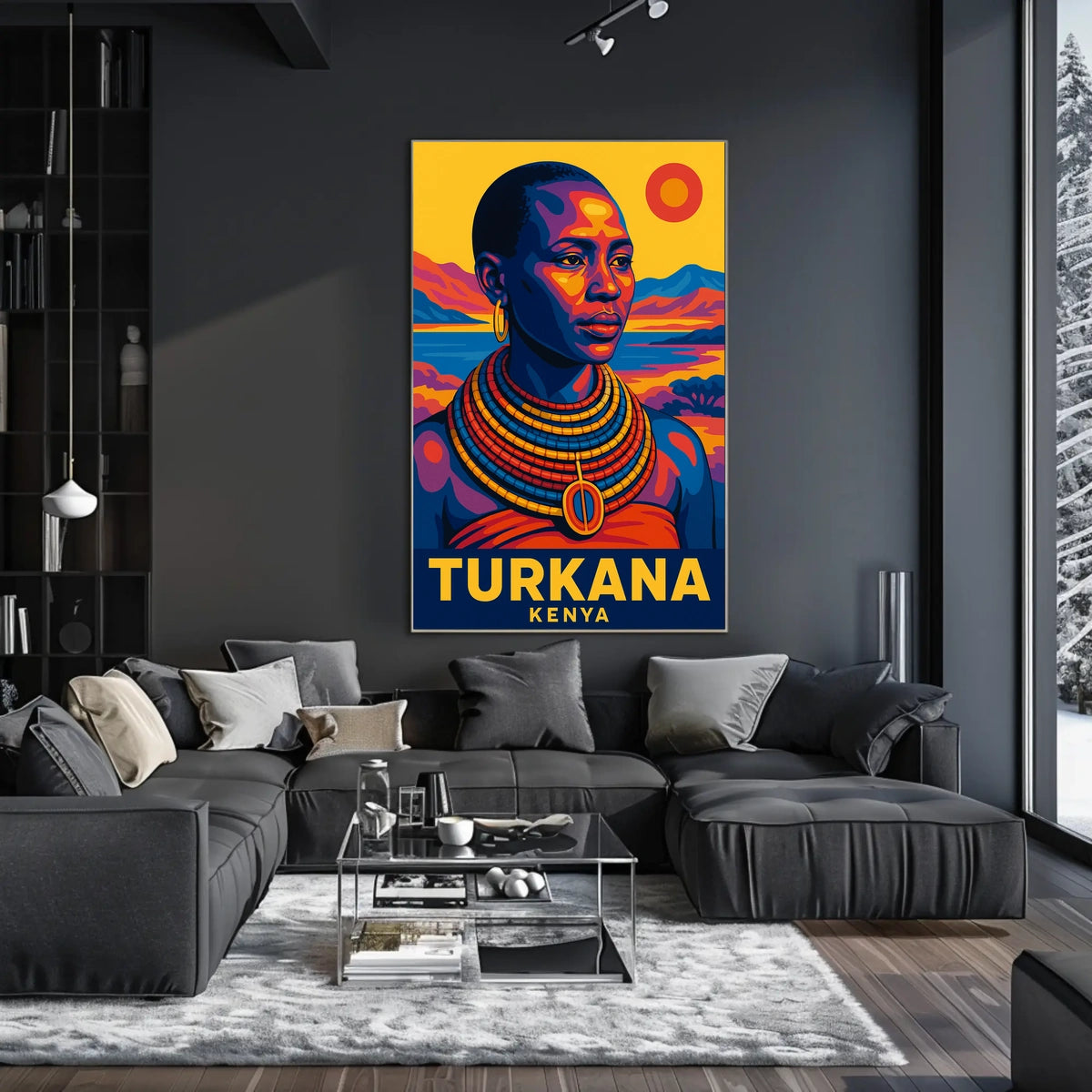 Turkana Kenya Poster