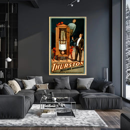 Thurston Magician Illusion Vintage Early 1900s Artistic Poster