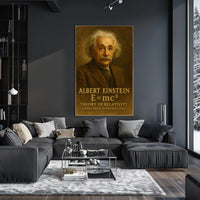 Albert Einstein Theory Of Relativity Poster