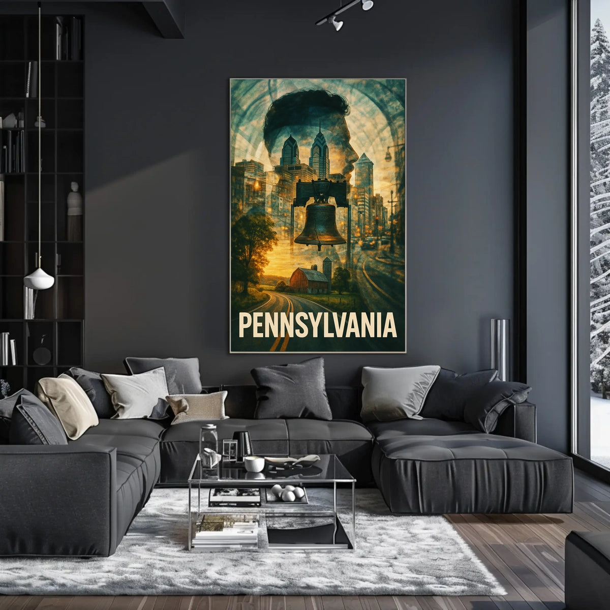 Pennsylvania A Journey Through Time Poster