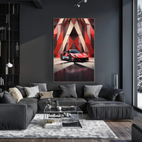 Sleek Design in Motion Poster PosterGoat