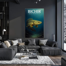 Bichir Ancient Freshwater Fish Poster PosterGoat