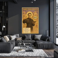 Saint John Bosco Poster PosterGoat