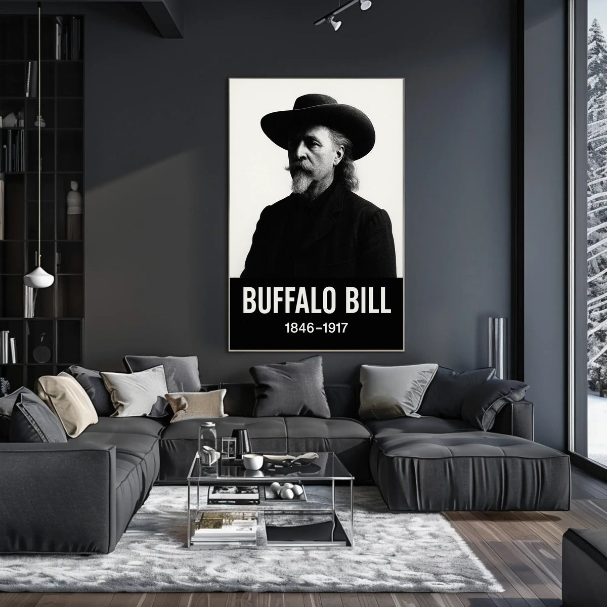 Buffalo Bill Western Icon Cultural or Heritage Poster
