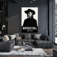 Buffalo Bill Western Icon Cultural or Heritage Poster