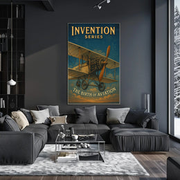 Invention Series The Birth Of Aviation Poster