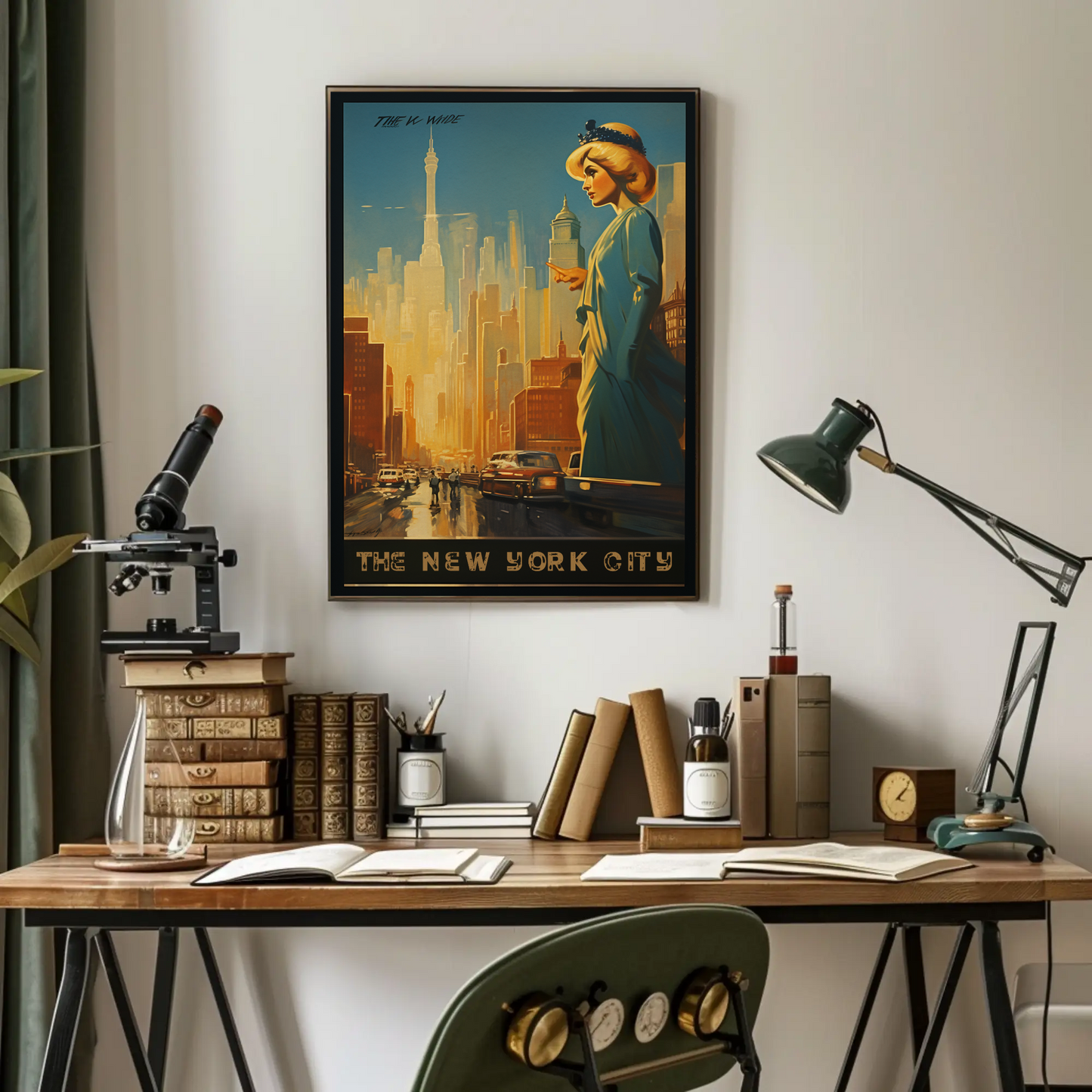 New York City Vintage Poster
