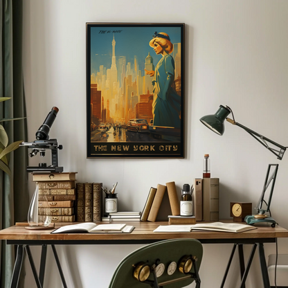 New York City Vintage Poster