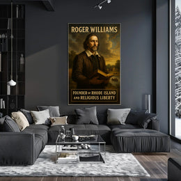 Roger Williams Founder Of Rhode Island Poster