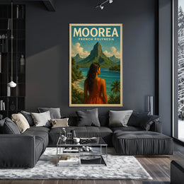 Moorea French Polynesia Poster