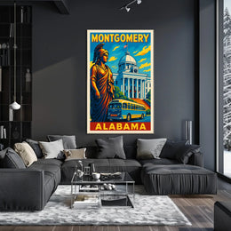 Montgomery, Alabama Poster