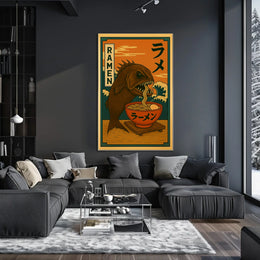 Ramen Monster Poster