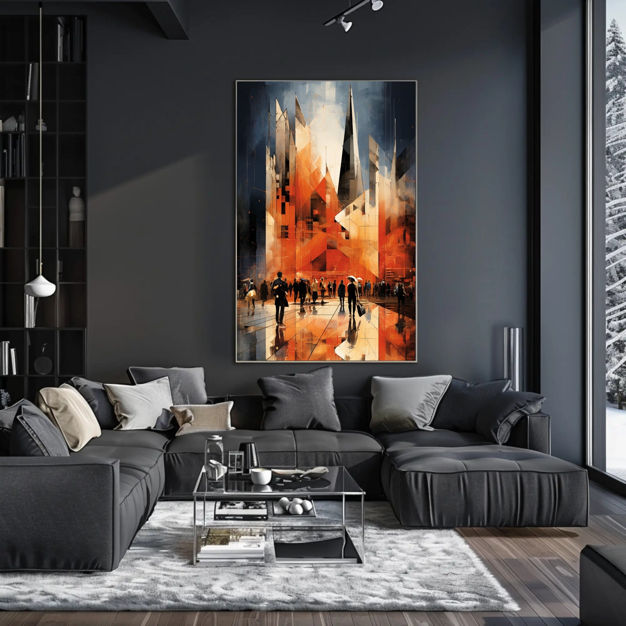 Urban Reflections Poster