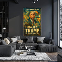 Donald Trump 47Th President Poster