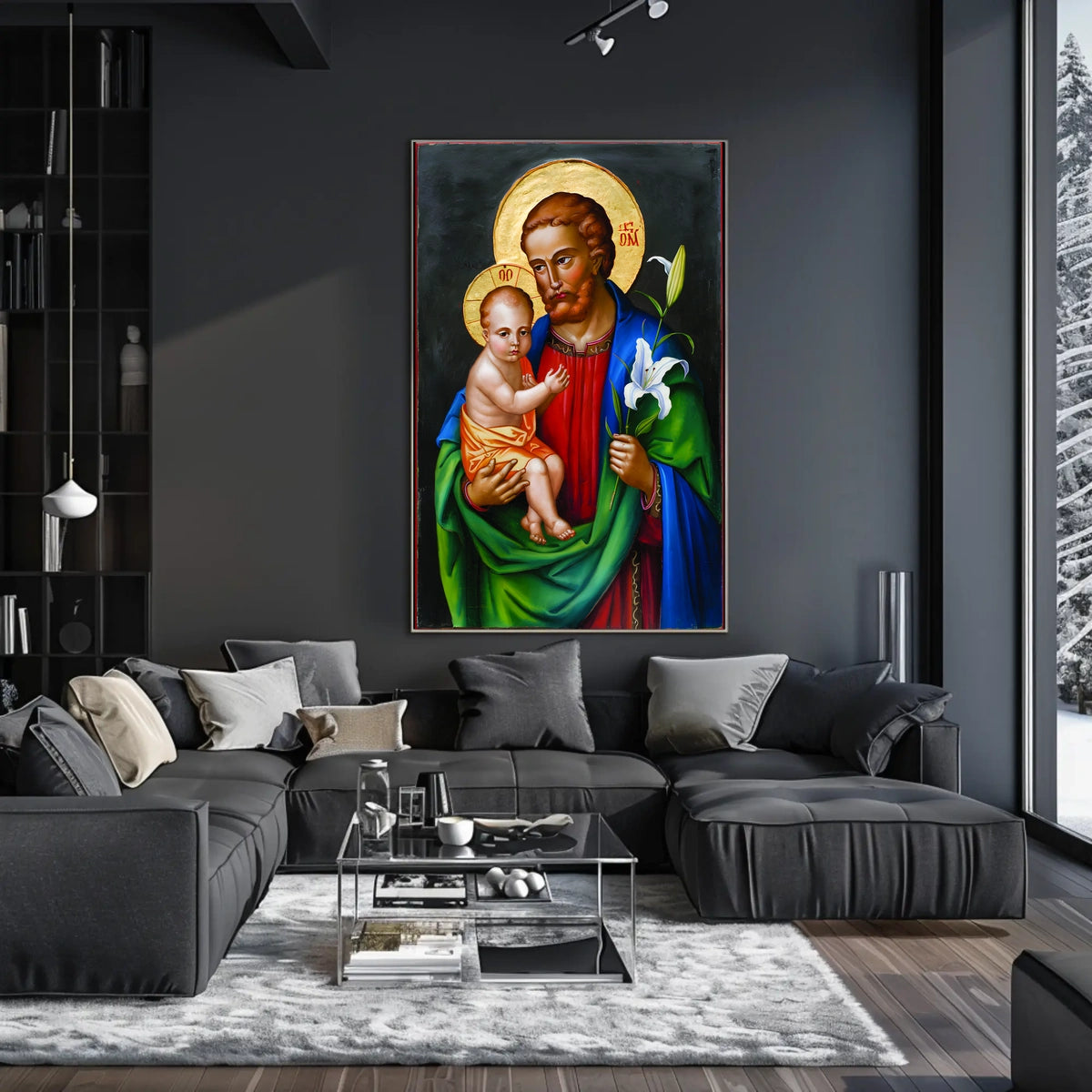 Iconic Religious Imagery Poster