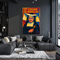 St. Louise de Marillac Poster