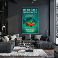 Meet the Colorful Bluegill Poster