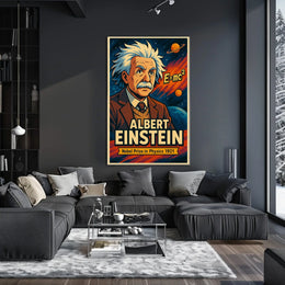 Albert Einstein Nobel Prize In Physics Poster