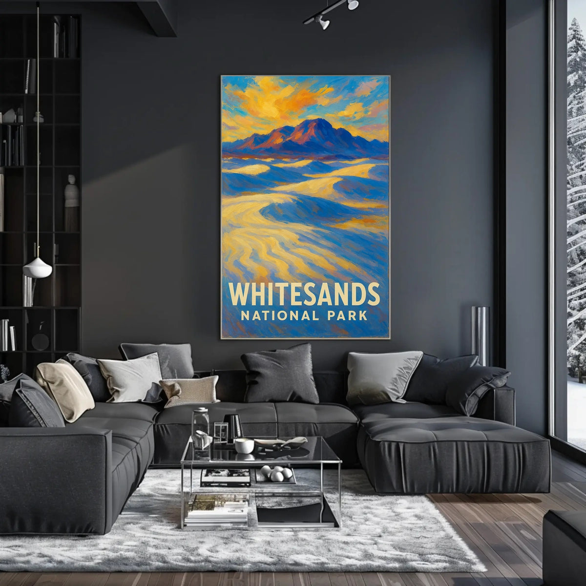 White Sands National Park Poster