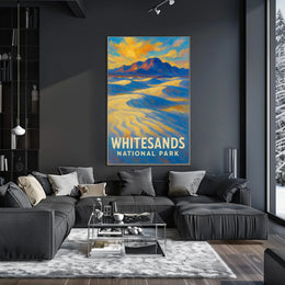 White Sands National Park Poster
