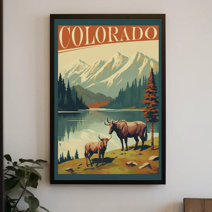 Colorado Scenic Travel Poster