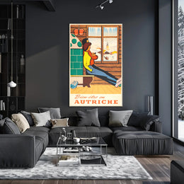 Winter Tranquility in Austria Poster PosterGoat
