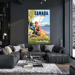 Canada For Fishing Poster