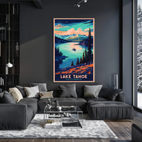 Lake Tahoe Scenic Poster