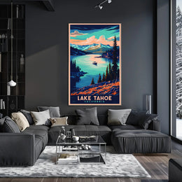 Lake Tahoe Scenic Poster