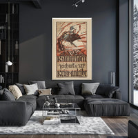 Wartime Heroic Scene Historical or Presidential Poster