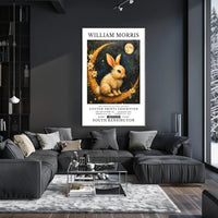 William Morris Exhibition Fantasy or Mythology Poster