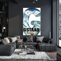 Gstaad Winter Sports Poster