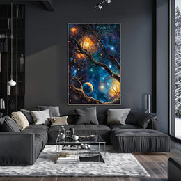 Cosmic Tree of Life Space or Astronomy Poster