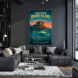 Discover Rhode Island Poster