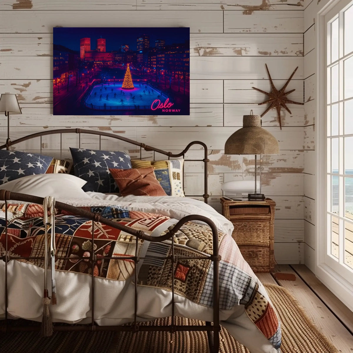 Winter Wonderland in Oslo Poster